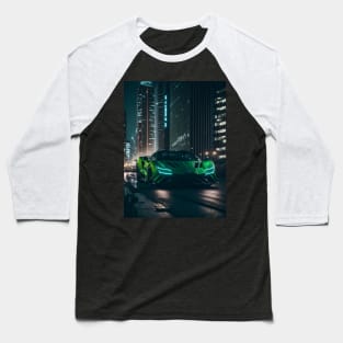 Chicago Night Ride Baseball T-Shirt